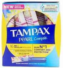 Tampoonid Tampax Pearl Regular 16 tk