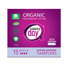 Gentle Day Super Plus orgaanilisest puuvillast tampoonid 15 tk