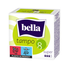 Hügieenilised tampoonid Bella Tampo Super, 8 tk