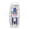 Sirkel my.pen, sinine/valge