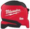 Mõõdulint Milwaukee Pro Compact, 8 m, 25 mm