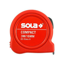 Mõõdulint Sola Compact, 3 m, 16 mm