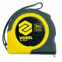 Mõõdulint Vorel 3 m, 16 mm, kollane
