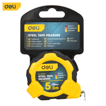 Mõõdulint Deli Tools EDL3796Y, 5 m, 19 mm, kollane