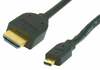Kaabel HDMI-Micro HDMI Gembird CC-HDMID-10, V2.0, 3 m, must