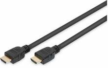 HDMI kaabel Digitus AK-330124-010-S, 1 m, must
