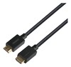HDMI kaabel Deltaco HU-10-LSZH, Ultra High Speed, 1 m, must