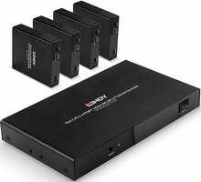 HDMI pikendaja Lindy 38262, 70 m, Cat.6, 4K60, must