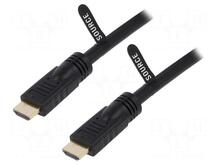 Kaabel HDMI Logilink CHA0015, aktiivne, 15 m, must