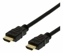 HDMI kaabel Deltaco HDMI-1060D-FLEX, 7 m, must