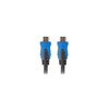 HDMI-kaabel Lanberg CA-HDMI-20CU-0005-BK, V2.0, 0,5 m, must