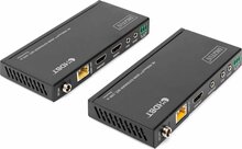 HDBaseT HDMI pikendus Digitus DS-55508, 150 m, 4K/60Hz, must