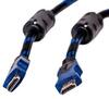 Kaabel HDMI Extra Digital KD00AS1206, 1.4, 15 m, sinine/must
