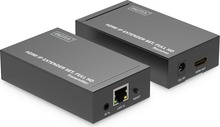 HDMI pikendus Digitus DS-55517, Full HD, 120 m, must