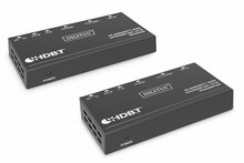 HDBaseT pikenduskomplekt Digitus DS-55520, 4K, 70 m, must