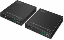 HDMI pikendaja komplekt Digitus DS-55350, 4K/60Hz, must