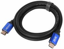 HDMI-kaabel Ibox HD08, 2.1, 8K, 2 m, sinine/must