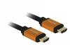 HDMI kaabel Delock Ultra High Speed, 48 Gbps, 8K 60Hz, 2 m, must
