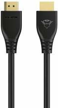 HDMI kaabel Trust GXT 731 Ruza, 1.8 m, 8K, must