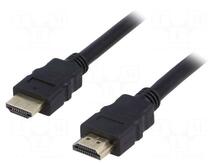 Kaabel HDMI Akyga AK-HD-200A, 1.4, 20 m, must