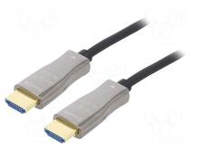 Kaabel HDMI Digitus AK-330125-100-S, 10 m, must