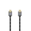 HDMI kaabel Hama 00205067, 2.1, 5 m, kuldne, must/hall