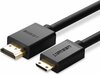 Kaabel HDMI Ugreen 11167 Mini HDMI, 2.0, 1,5 m, must