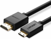 Kaabel HDMI Ugreen 11167 Mini HDMI, 2.0, 1,5 m, must