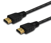 HDMI-kaabel Savio CL-05, 1.4, 2 m, must