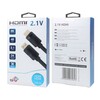 HDMI kaabel TB 2.1, 3 m, must, 8K