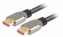 Kaabel HDMI Lanberg CA-HDMI-30CU-0018-BK, 2.1, 1,8 m, must