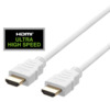 HDMI kaabel Deltaco HU-30A, Ultra High Speed, 3 m, valge