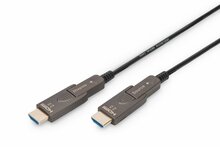 HDMI-kaabel Digitus AK-330127-100-S, 4K AOC, 10 m, must
