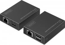 HDMI KVM pikenduskomplekt Digitus DS-55357, 4K/30Hz, 40/70 m, must