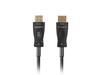 HDMI kaabel Lanberg CA-HDMI-30FB-0500-BK, 2.1, 50 m, must, optiline AOC