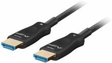 HDMI kaabel Lanberg CA-HDMI-30FB-0300-BK, 2.1, 30 m, must