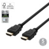 HDMI kaabel Deltaco 00100034, 2.1, 2 m, must