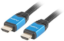 HDMI kaabel Lanberg CA-HDMI-20CU-0030-BL, 2.0, 3 m, must