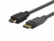 Kaabel Displayport-HDMI Vivolink PRODPHDMI4K15, 15 m, must