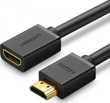 Kaabel HDMI Ugreen HD107, 1.4, 2 m, must