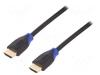 Kaabel HDMI Logilink CH0063, 2.0, 3 m, must