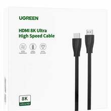 HDMI kaabel Ugreen HD140 80404, 2.1, 8K 60Hz, 3 m, must