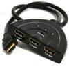 HDMI lüliti Gembird DSW-HDMI-35, 3 porti, 0,5 m, must
