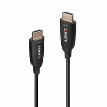 HDMI kaabel Lindy 38518, 8K60, AOC, 100 m, must