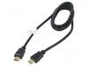 HDMI kaabel Lanberg CA-HDMI-15CC-0018-BK, 1.8 m, must