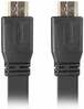 HDMI kaabel Lanberg CA-HDMI-21CU-0050-BK, 2.0, 5 m, must, lame