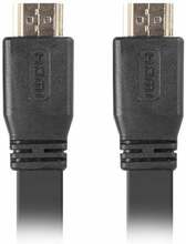 HDMI kaabel Lanberg CA-HDMI-21CU-0050-BK, 2.0, 5 m, must, lame