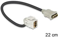 Keystone moodul DeLOCK 86326, HDMI, 22 cm, hall
