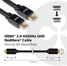 HDMI kaabel Club 3D CAC-2313, 2.0, 10 m, must