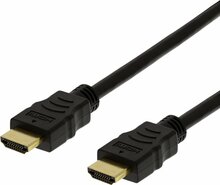 HDMI kaabel Deltaco HDMI-1050D-FLEX, 5 m, must